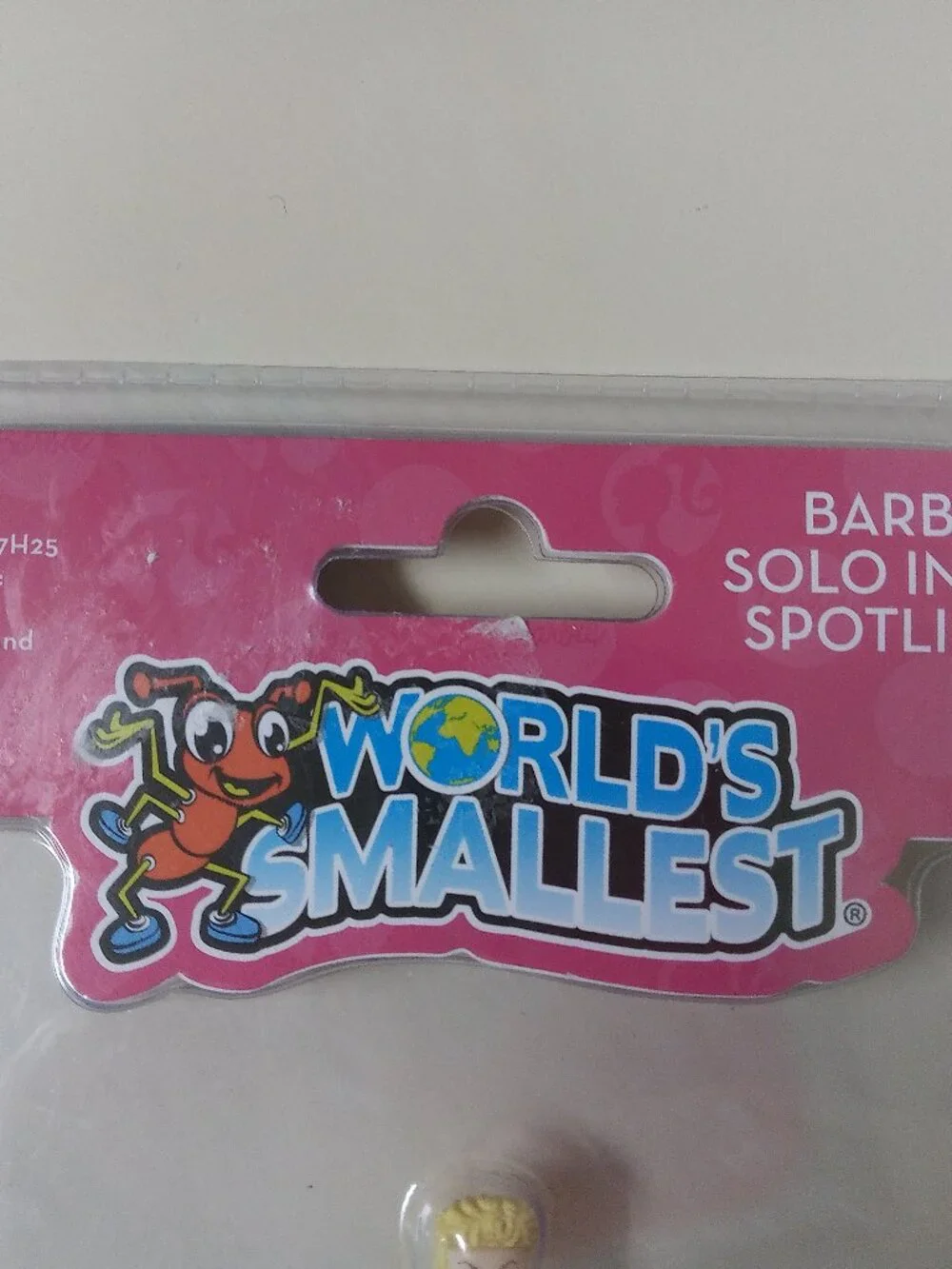 New Worlds Smallest Barbie RARE Solo In The Spotlight Mini Figure